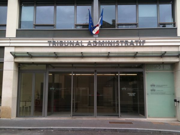 Façade du tribunal administratif de Montreuil
